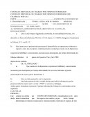 CONTRATO INDIVIDUAL DE TRABAJO POR TIEMPO DETERMINADO