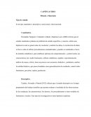 Método y Materiales Tipo de estudio Es de tipo cuantitativo, descriptivo, transversal y observacional.