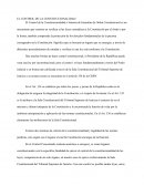 CONTROL DE LA CONSTITUCIONALIDAD.