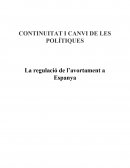 Avortament a Espanya.