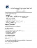 INFORME PSICOLOGICO.