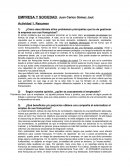 Empresa y sociedad.