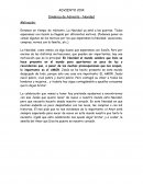 Dinámica de Adviento para Secundaria.