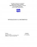 INTRODUCCION A LA INFORMÀTICA.