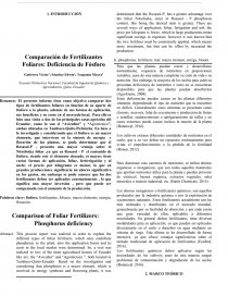 Comparacion de FERTILIZANTES.. Página 1