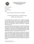 LA COSTRUCCION HISTORICA DE LAS CIENCIAS SOCIALES DESDE EL SIGLO XVIII HASTA 1945