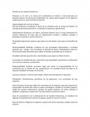 Estudio de los estados financieros.