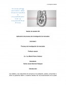 Sesión de estudio VIII Aplicación del proceso de investigación de mercados