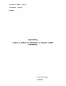 CALIDAD DE VIDA EN LOS ANCIANOS Y EL DERECHO A MORIR DIGNAMENTE