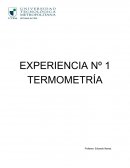 OBJETIVOS DE LA EXPERIENCIA.