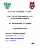 PROBABILIDAD Y ESTADISTICA, APLICACION ABRAHAM GOMEZ AVALOZ. caso Blim