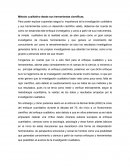 Metodo cualitativo desde sus herramientas cientificas