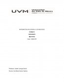 Ejercicios de Matemáticas aplicados a los negocios