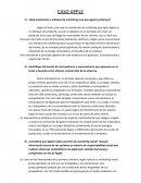 CASO APPLE. ¿Qué orientación o enfoque de marketing cree que sigue la empresa?