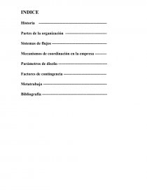 La organización como un sistema de flujos. Página 1