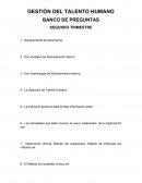 BANCO DE PREGUNTAS GESTIÓN DEL TALENTO HUMANO
