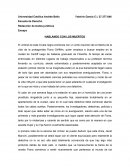 EL Ensayo sobre libro Hablando con los Muertos.