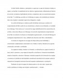 La Actividad 4 - Ensayo sobre los términos: liderazgo y trabajo en equipo.
