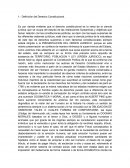 Definición del Derecho Constitucional