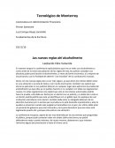 Nueva Reglas del Alcoholimetro.