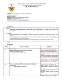 El Plan de trabajo derecho economico.