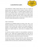 Proyecto de club deportivo Olimpo
