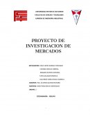 Investigacion de mercados danys.