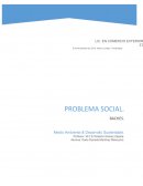 Problemática social: Baches & calles en malas condiciones.
