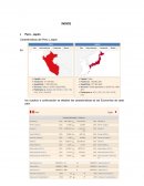 En los cuadros a continuación se detallan las características de las Economías de cada país: