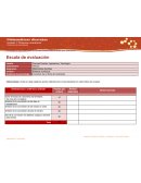 Escala de evaluación Sistema numérico de mi fecha de nacimiento.