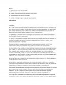 Trabajo de los facilitadores.