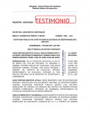 CONSTITUCION DE UNA EMPRESA.