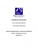 BLOQUE 1- NOCIONES INTRODUCTORIAS A LA SOCIOLOGIA DE EMPRESA