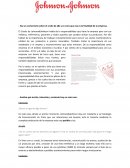 Caso Johnson&Jonhson.