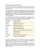 El gran Poder de negociación de los proveedores.