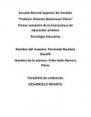 Revisión de las teorías del desarrollo. DESARROLLO INFANTIL