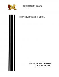 DELITOS ELECTORALES.. Página 1