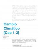 Cambio Climatico.