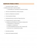 EQUIPOS DE TRABAJO. ÍNDICE