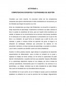 ACTIVIDAD 4. COMPETENCIAS DOCENTES Y ESTÁNDARES DE GESTIÓN