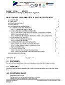 Telefonia analógica.