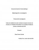 ÍNDICE DE NATALIDAD DE RECIÉN NACIDOS DE MUJERES MENORES DE 18 AÑOS EN EL HOSPITAL