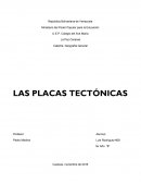 Placas tectonicas.