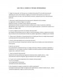 GUIA PARA EL EXAMEN DE TRATADOS INTERNACIONALES