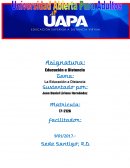 La Educación a Distancia.