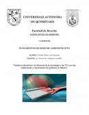 “Gobierno electrónico: la influencia de la tecnología y las TIC’s en las instituciones y mecanismos de gobierno en México”.