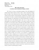 Ensayo Edición 2001: Odisea del espacio.