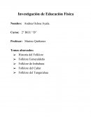 Investigación de Educación Física