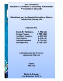 Espacios curriculares abiertos.