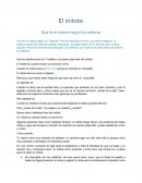 Que es el mitote según los toltecas